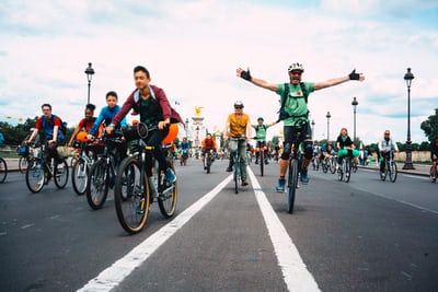 world bicycle day rally