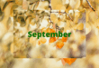 September Holidays