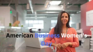 american business women's day. a business lady photo