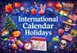 International Calendar Holidays