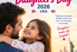National Daughters Day USA Poster