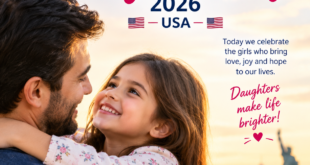 National Daughters Day USA Poster