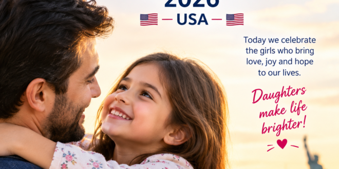 National Daughters Day USA Poster